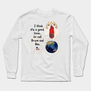 The Celestial Intervention - rescue needed Long Sleeve T-Shirt